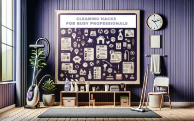 Life Hack: An Efficient Home Cleaning Schedule For Busy Professionals